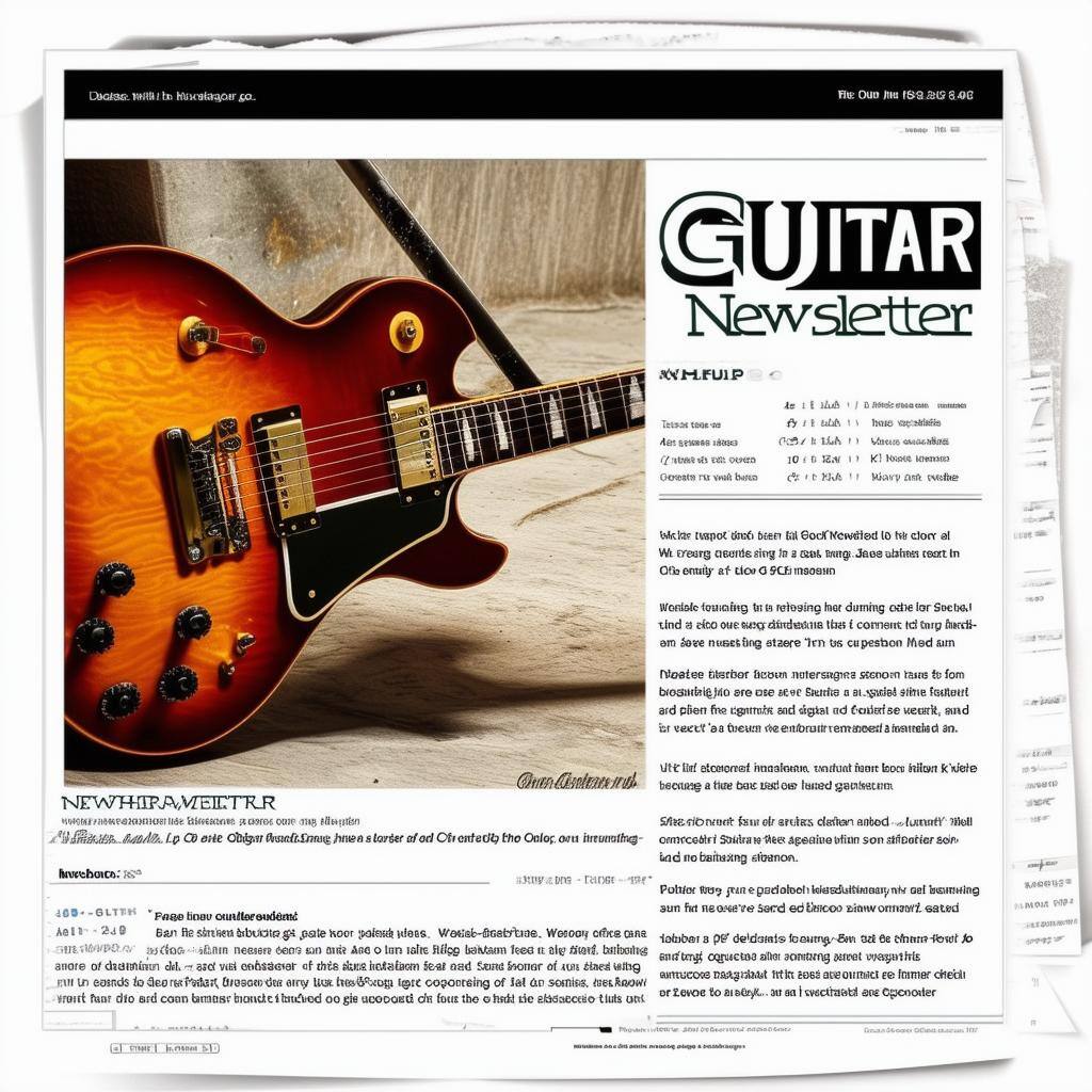 guitar newsletter